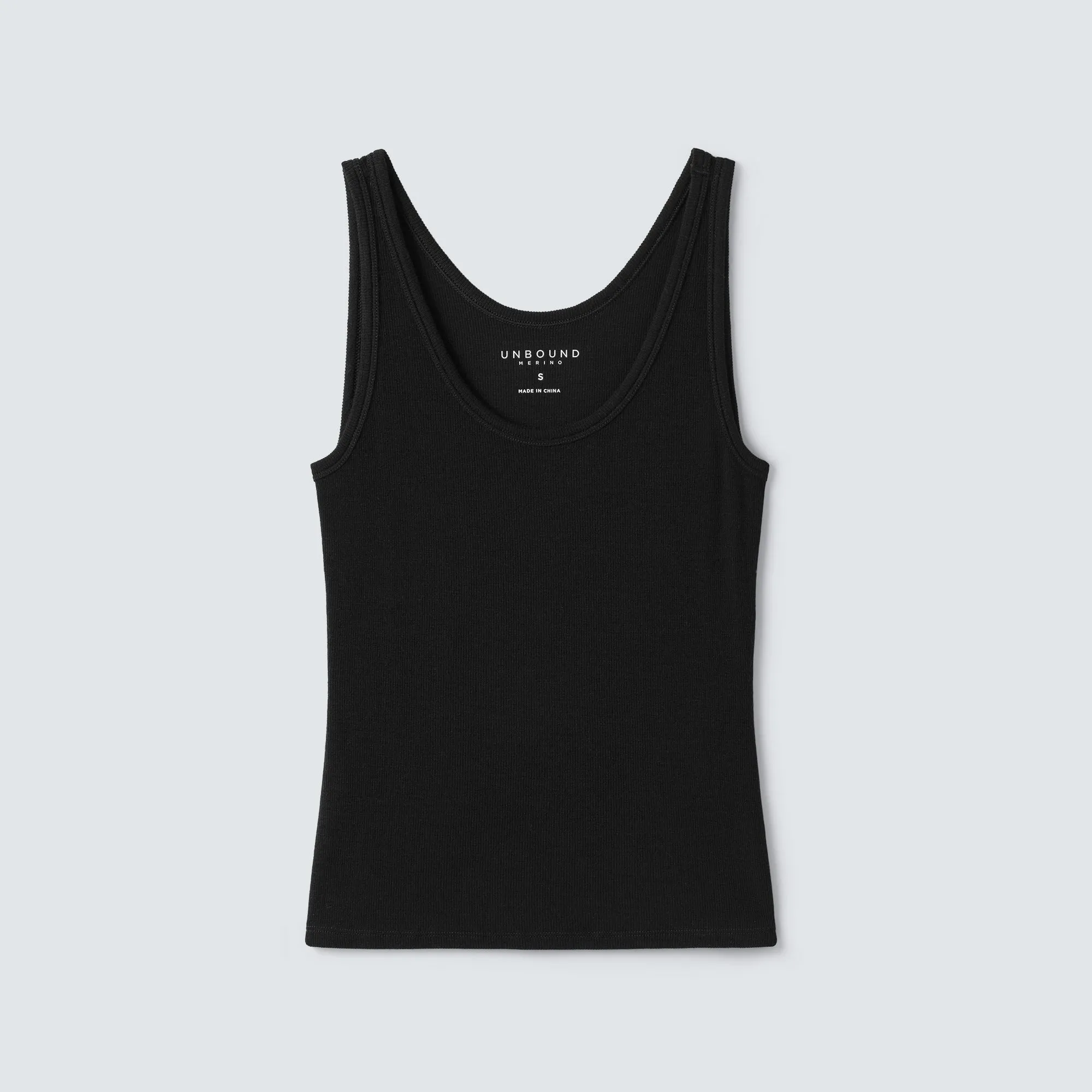 Women's Petite Merino Rib Scoop Neck Tank sold by Unbound Merino product image thumbnail 5
