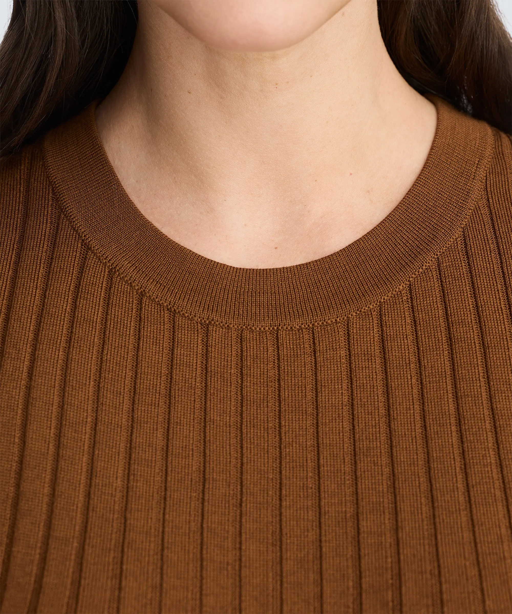 Women's Fine Knit Merino Dress sold by Unbound Merino product image thumbnail 2