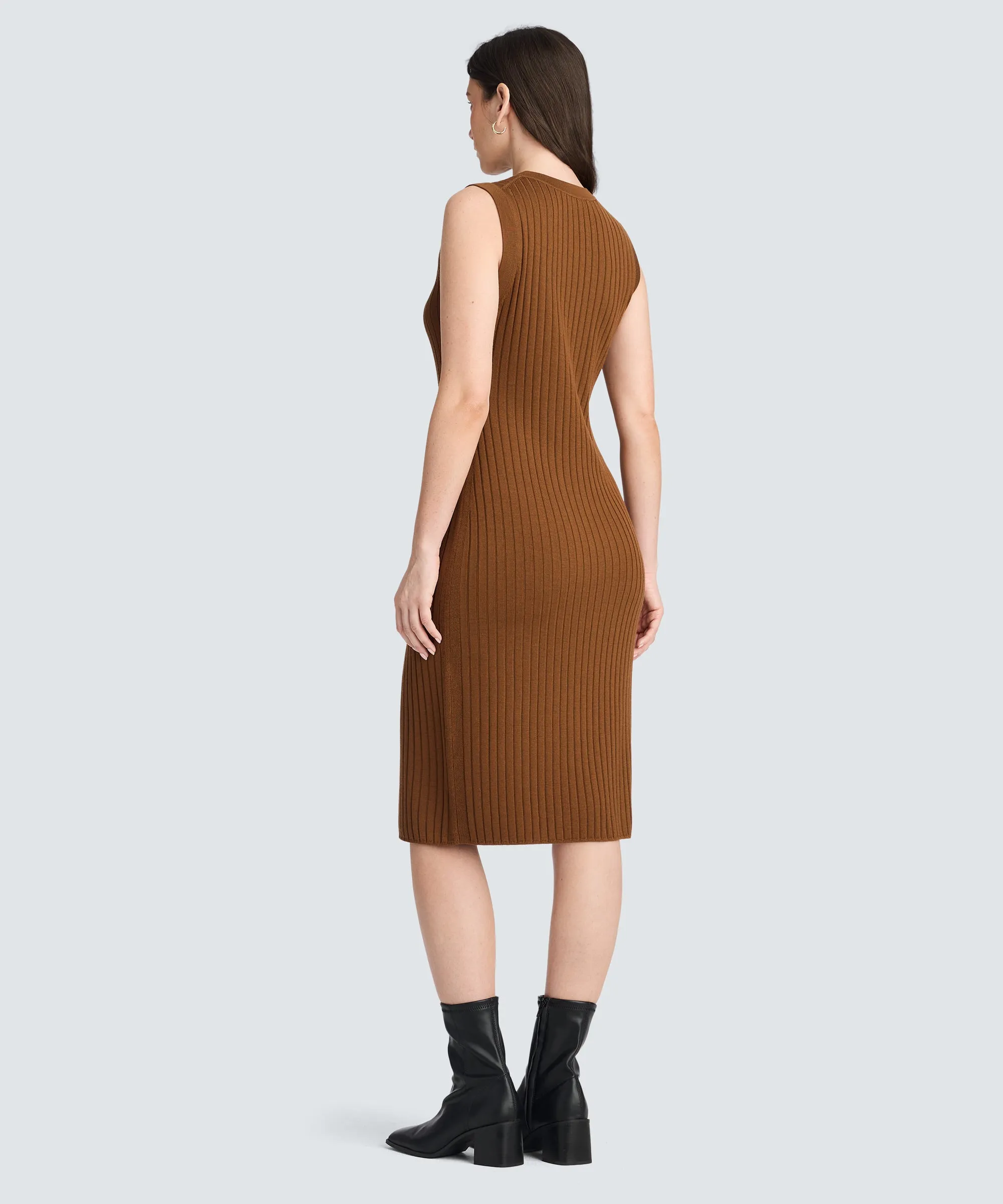 Women's Fine Knit Merino Dress sold by Unbound Merino product image thumbnail 5