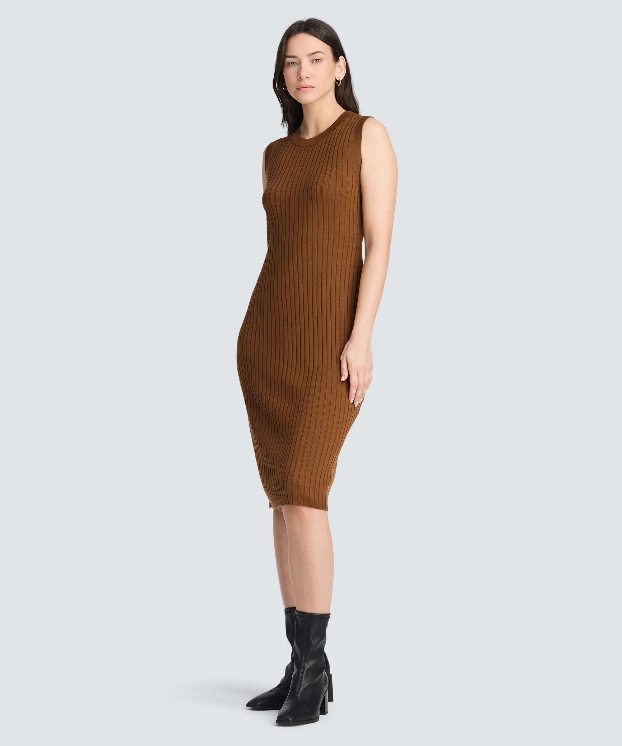 Women's Fine Knit Merino Dress sold by Unbound Merino product image thumbnail 4