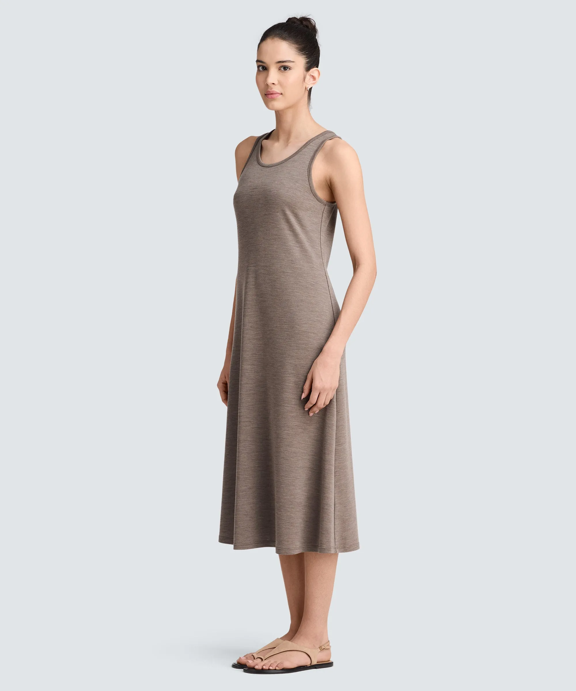 Women's Merino A-Line Tank Dress sold by Unbound Merino product image thumbnail 3