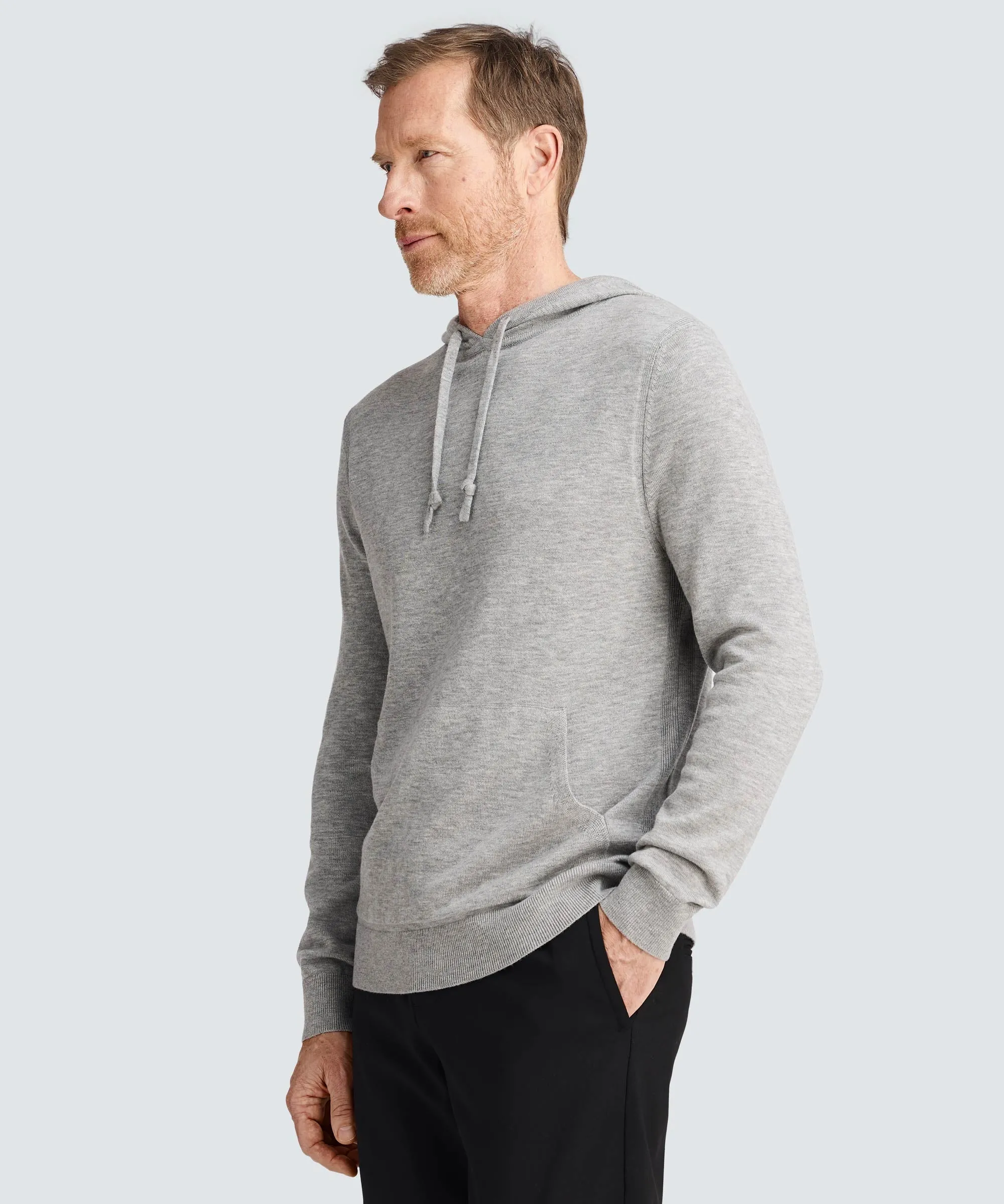 Men's Merino Knit Pullover Hoodie sold by Unbound Merino product image thumbnail 4