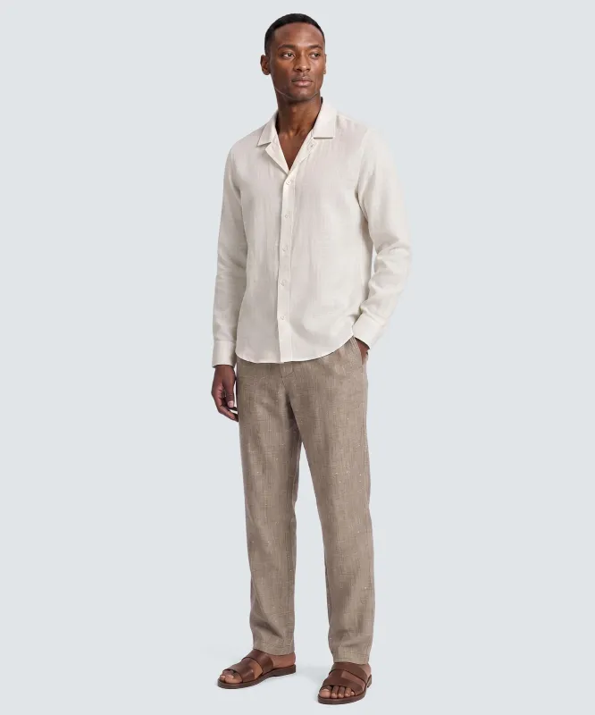 Men’s Merino Linen Button-Up made by Unbound Merino