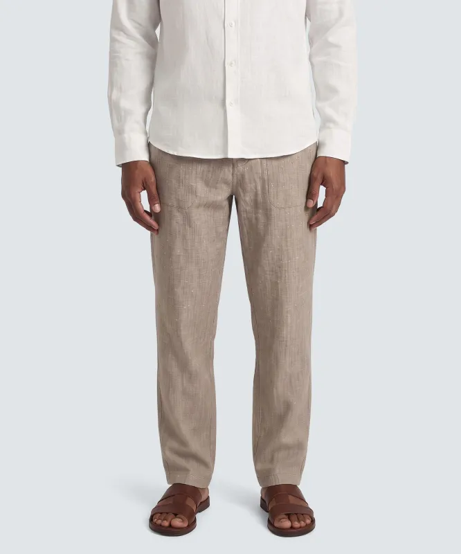 Men’s Merino Linen Beach Pants made by Unbound Merino
