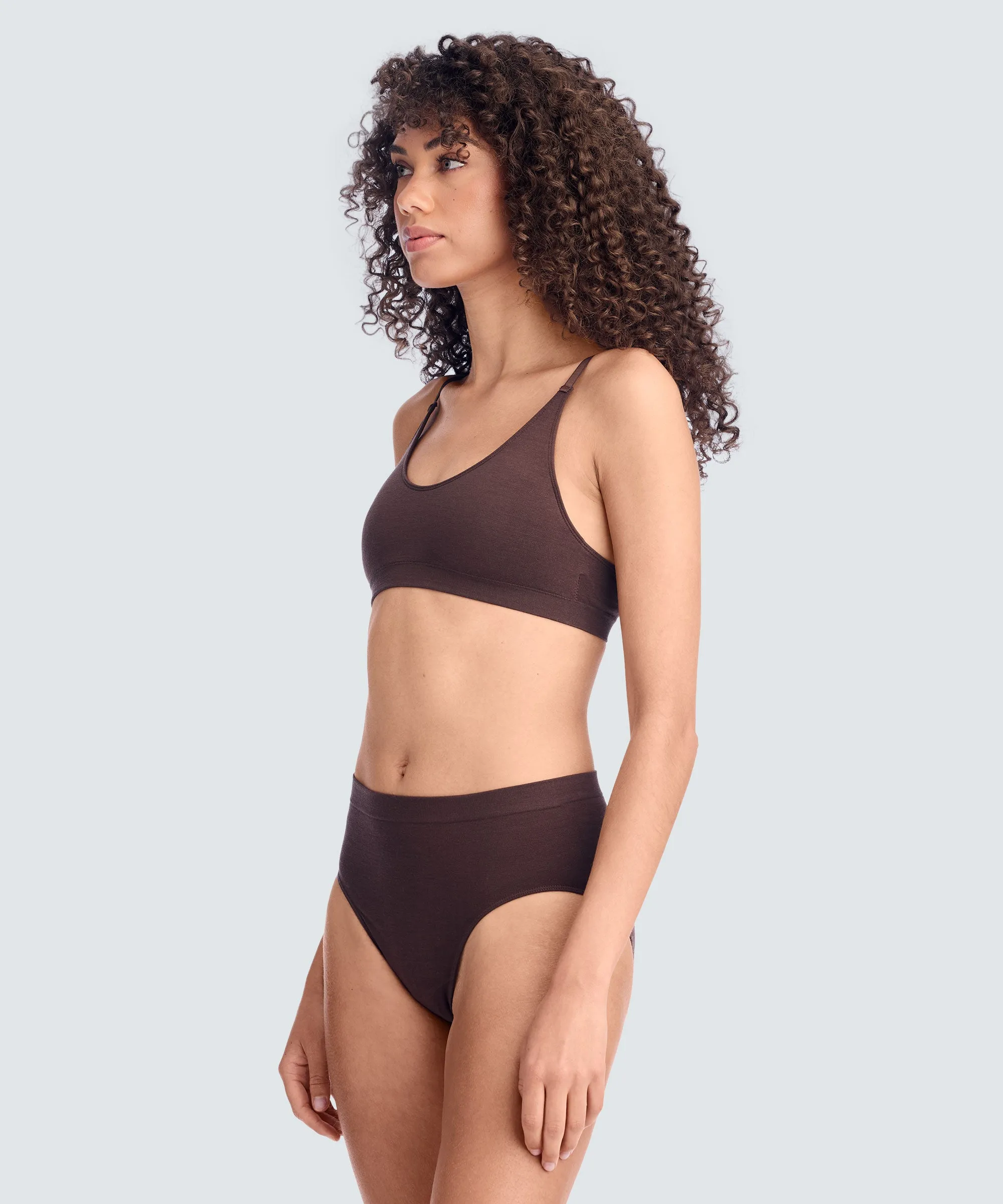 Women’s Merino High Waist Bikini sold by Unbound Merino product image thumbnail 3