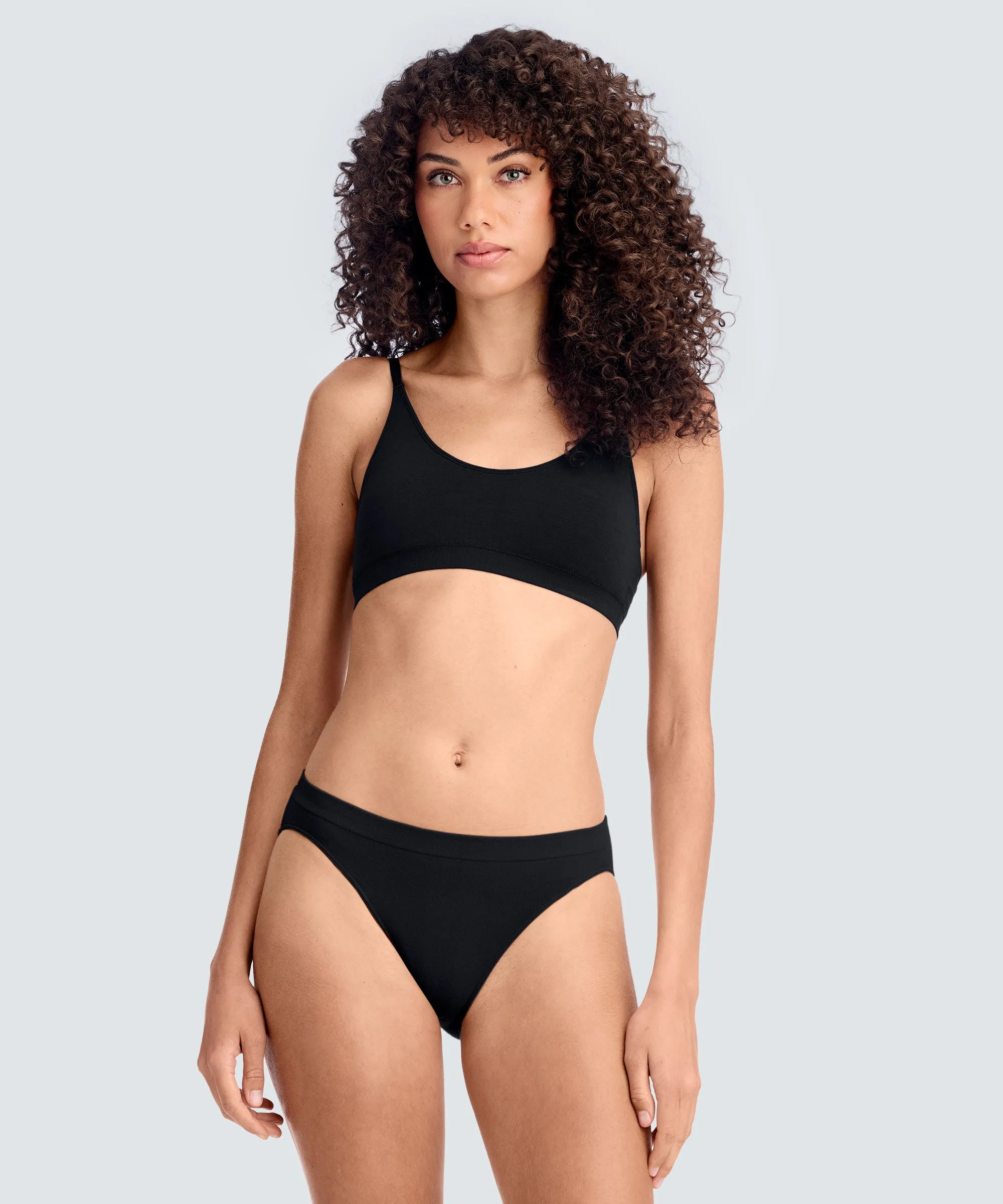 Women’s Merino Scoop Bralette sold by Unbound Merino