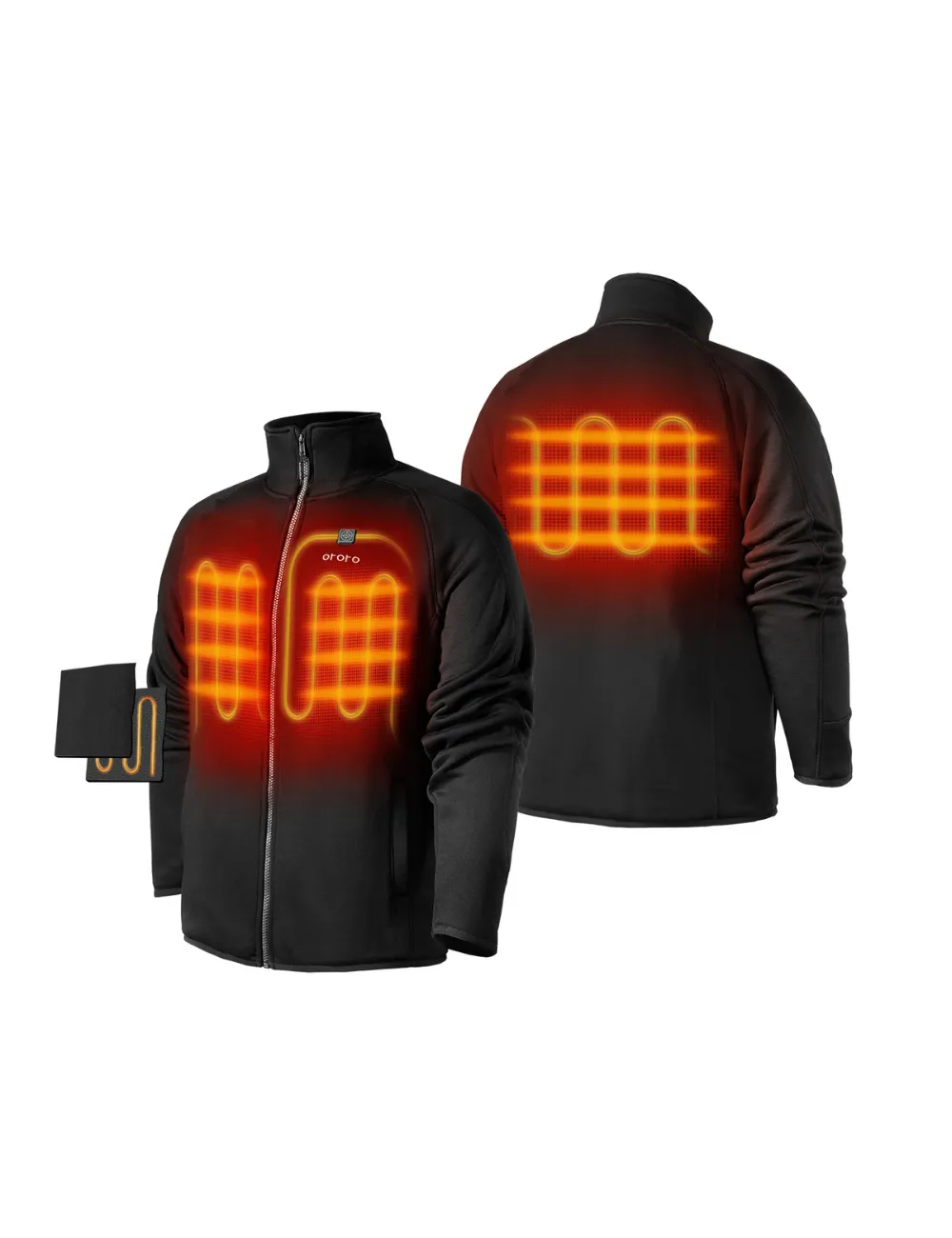 Men's Heated Fleece Jacket (Final Sale) sold by Ororo product image thumbnail 2