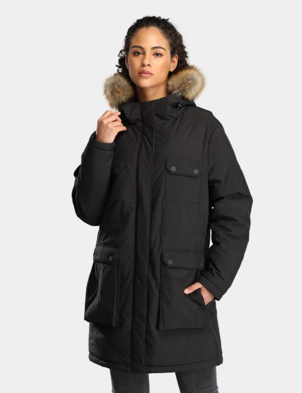 Women's Heated Thermolite® Parka (4 Heating Zones) (Final Sale) made by Ororo