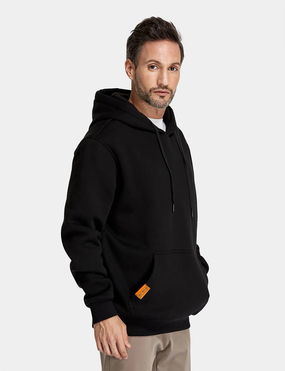 Unisex Heated Pullover Hoodie with Heating on Chests (Final Sale) sold by Ororo product image thumbnail 3