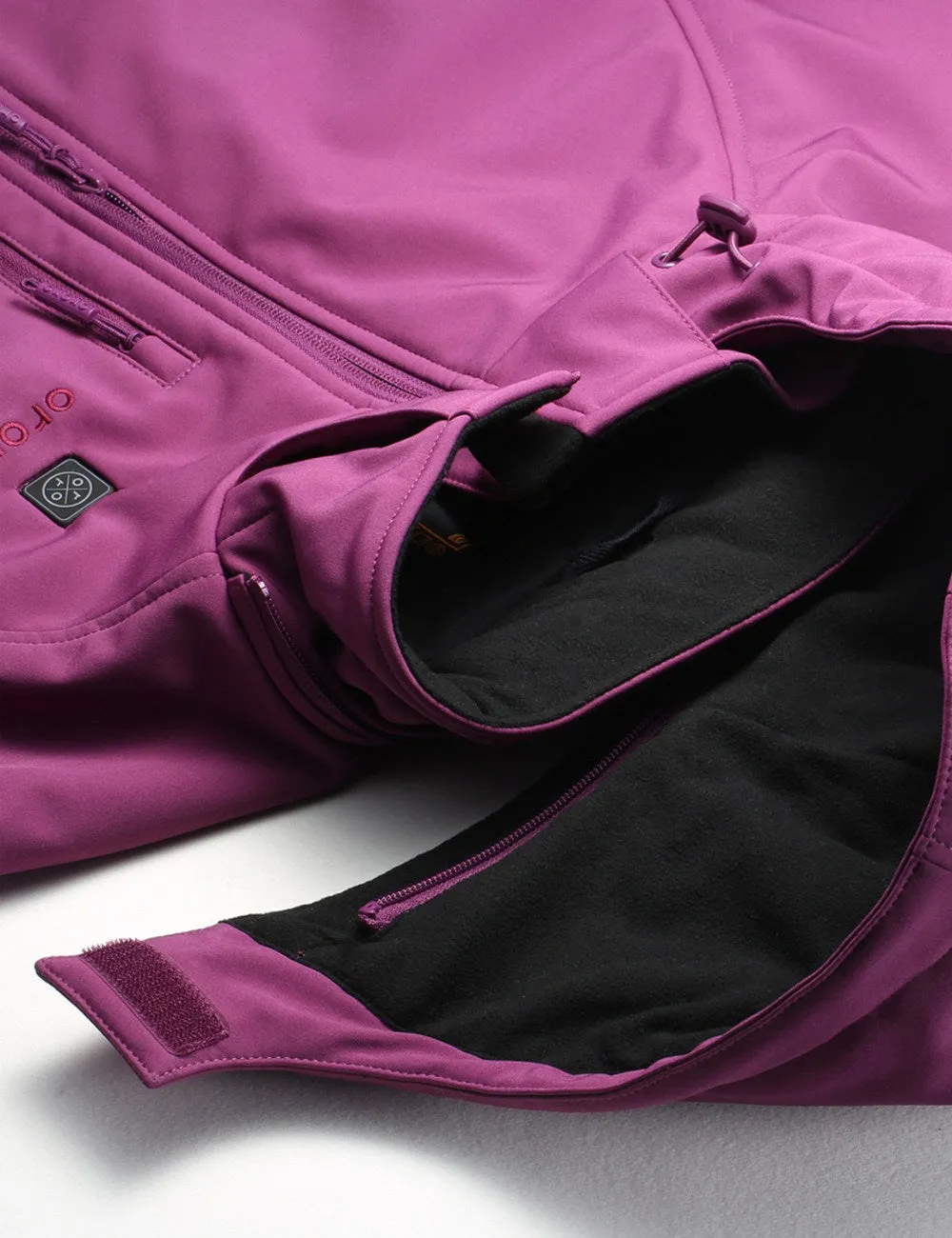 Final Sale - Women's Heated Jacket with B19G Battery Set - Purple sold by Ororo product image thumbnail 5