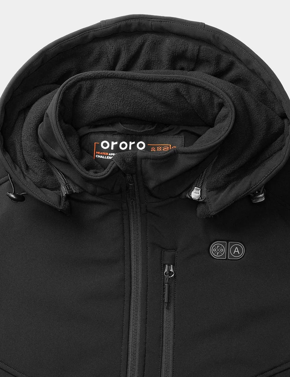 (Open-box) Men's Dual Control Heated Jacket with 5 Heating Zones (Battery Set Not Included) sold by Ororo product image thumbnail 5