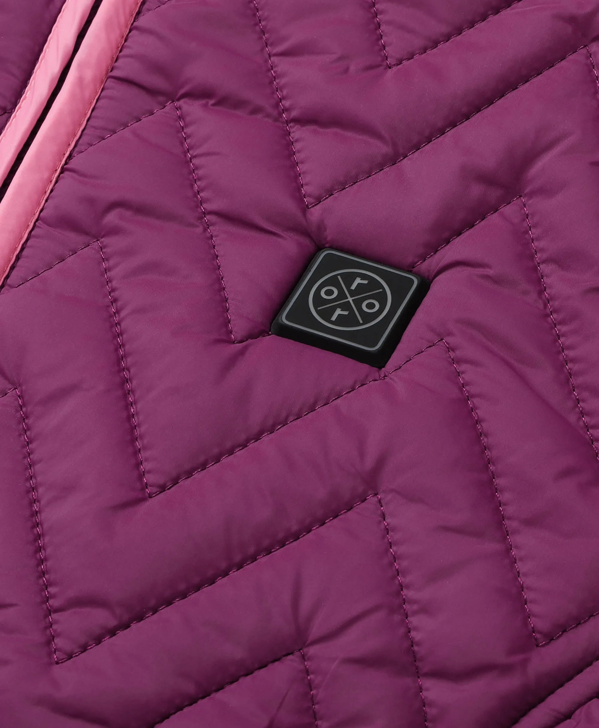 Women's Heated Chevron Quilted Vest (Apparel Only) sold by Ororo product image thumbnail 5
