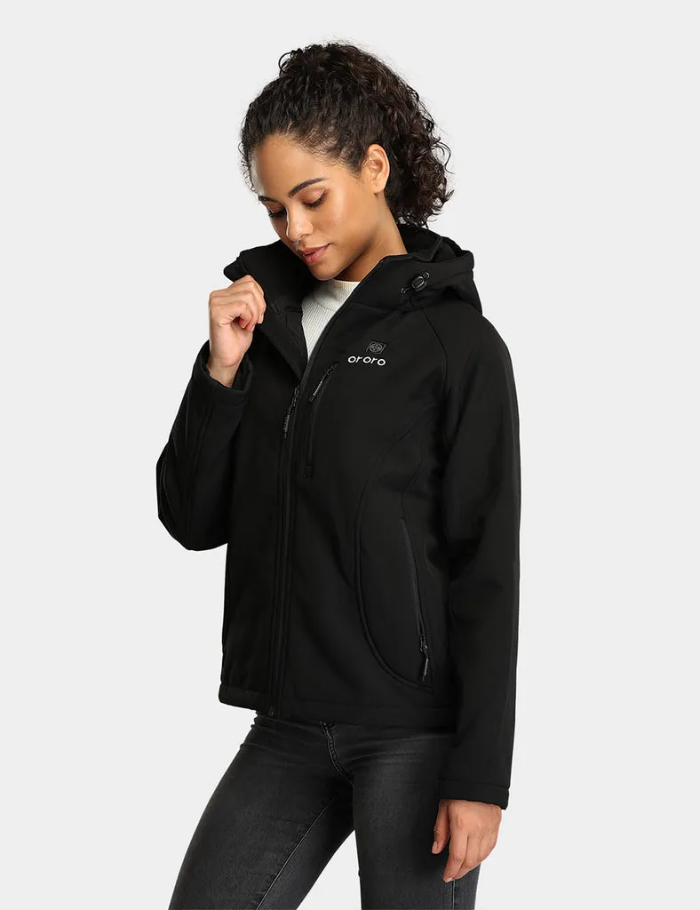 (Open-box) Women's Classic Heated Jacket with B19G Battery - Black sold by Ororo product image thumbnail 3