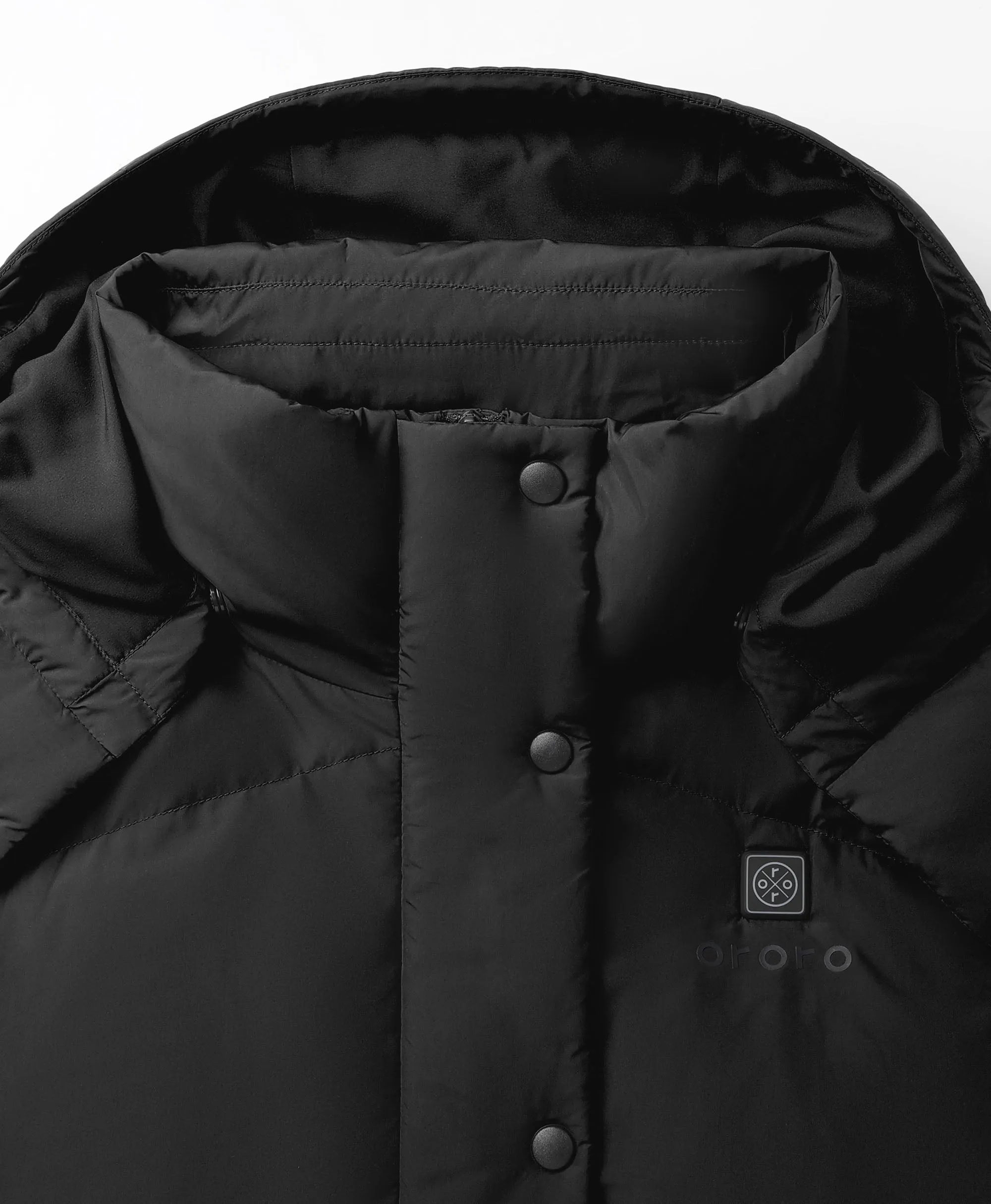 Women's Heated Cropped Puffer Down Vest (Apparel Only) sold by Ororo product image thumbnail 5