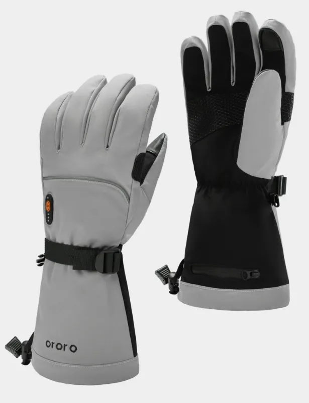 "Buffalo" Heated Gloves 2.0 - Gray sold by Ororo