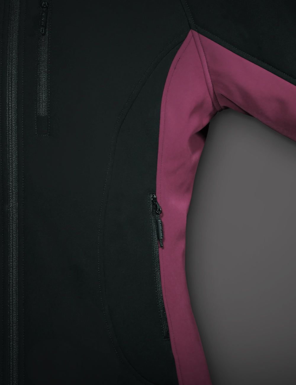 (Open-box) Women's Heated Jacket - Purple & Black (Battery Set Not Included) sold by Ororo product image thumbnail 5