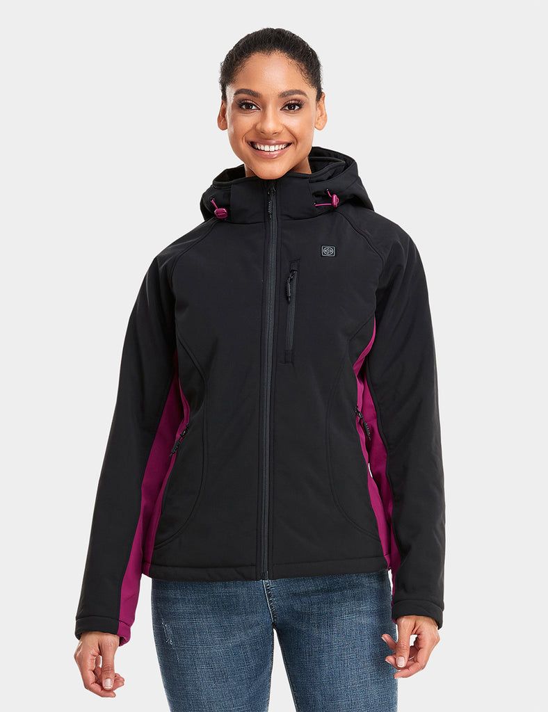 (Open-box) Women's Heated Jacket - Purple & Black (Battery Set Not Included) sold by Ororo product image thumbnail 2