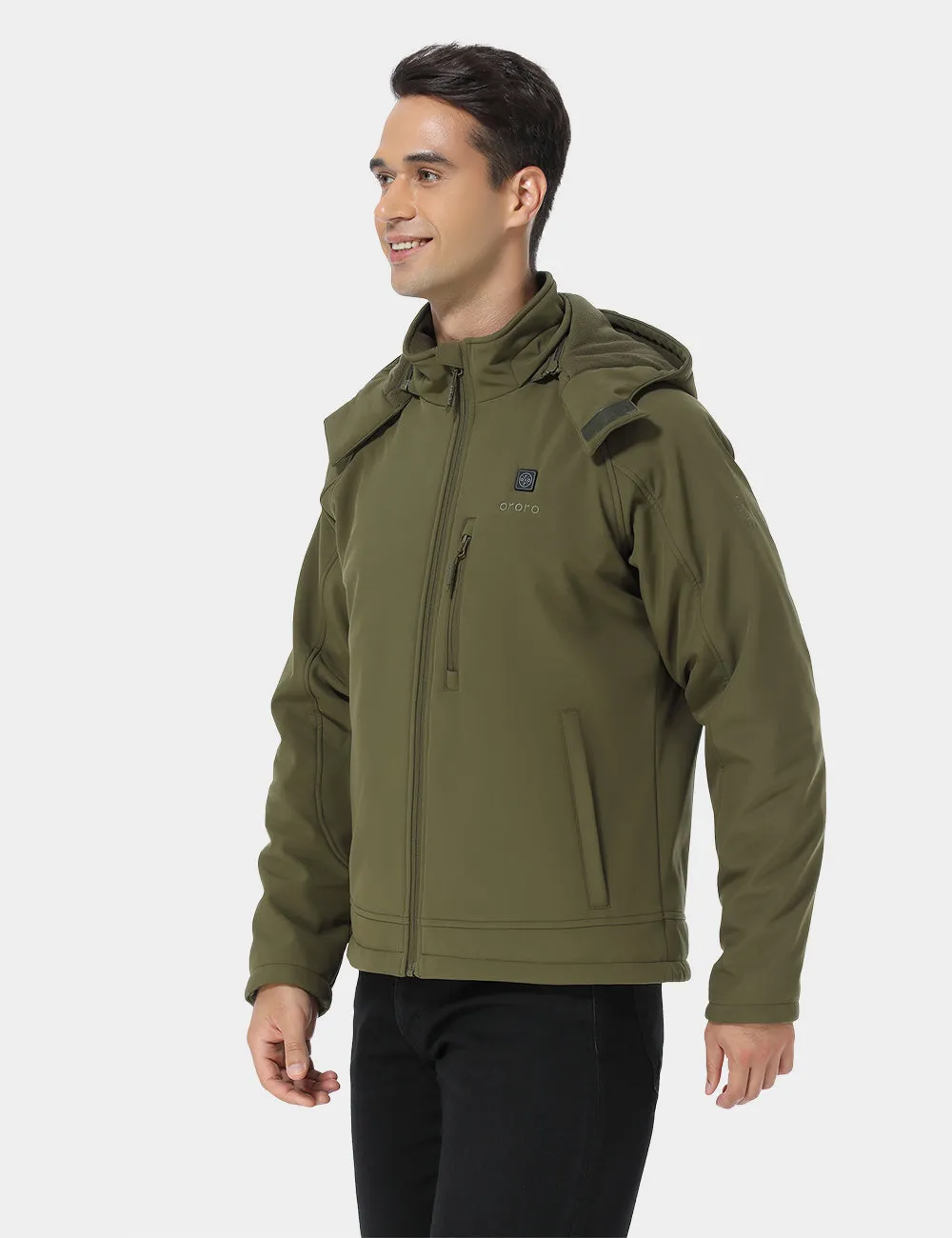 (Open-box) Men's Classic Heated Jacket - Green sold by Ororo product image thumbnail 3
