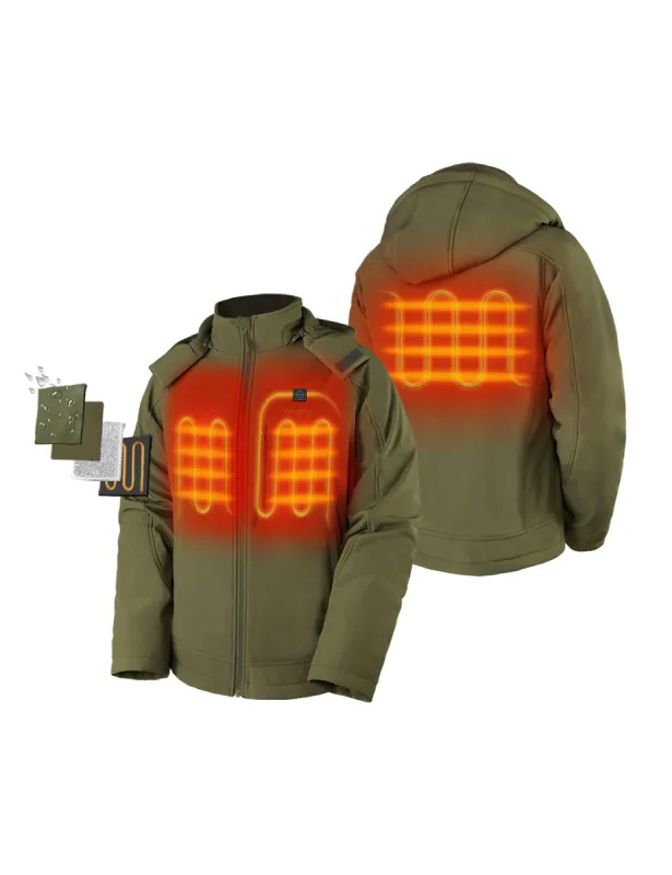 (Open-box) Men's Classic Heated Jacket - Green sold by Ororo
