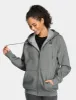 Unisex Heated Fleece Hoodie - Flecking Gray sold by Ororo