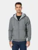 Unisex Heated Fleece Hoodie - Flecking Gray sold by Ororo