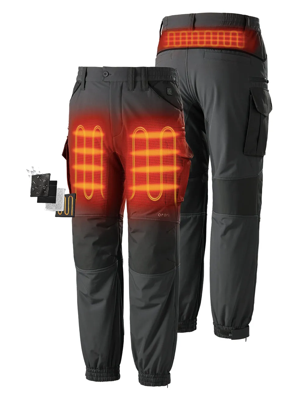 Final Sale - "Welch" Men's Heated Work Pants sold by Ororo product image thumbnail 2
