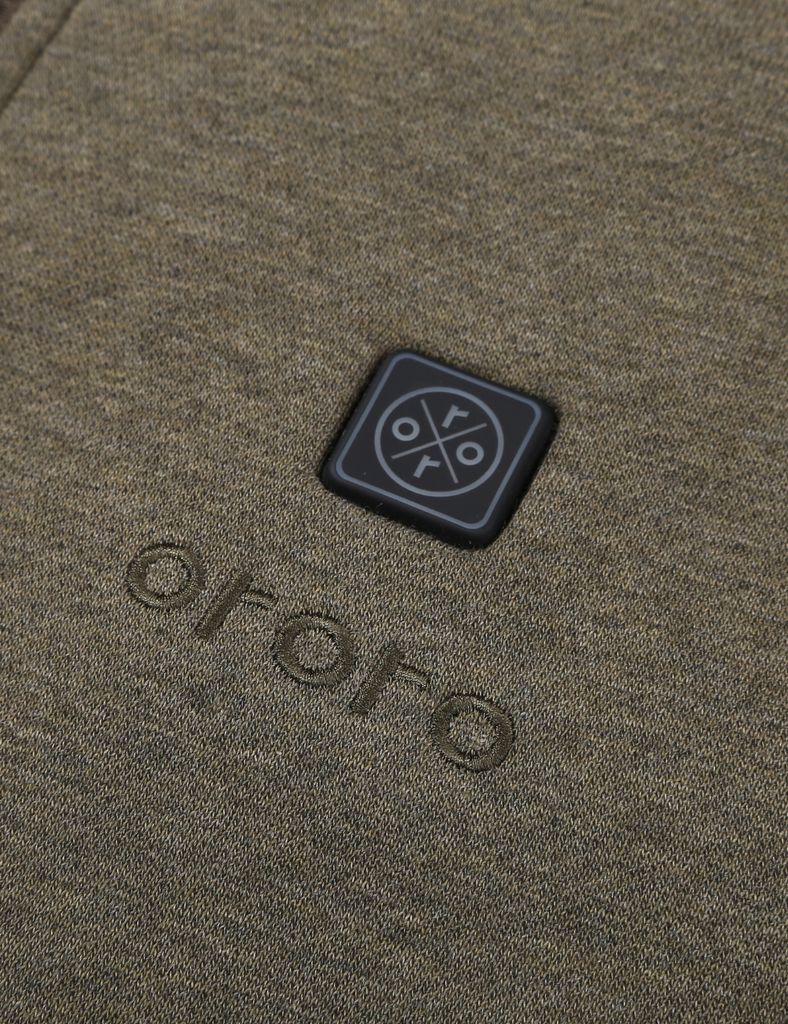 Final Sale - Men's Heated Fleece Jacket (with B19G Battery) sold by Ororo product image thumbnail 5