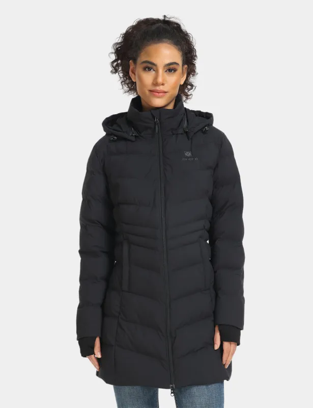 Women's Heated Puffer Parka Jacket (Apprel Only) sold by Ororo