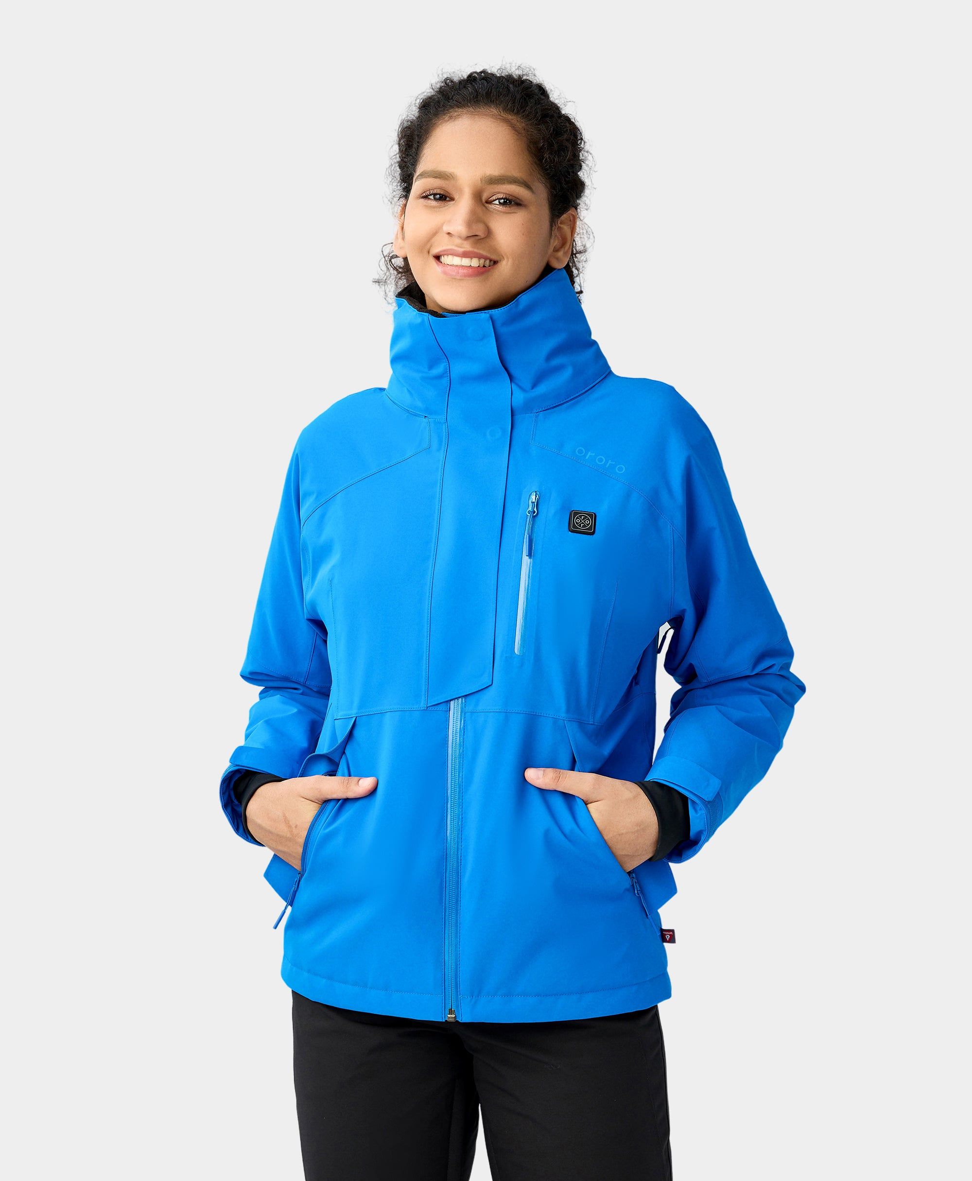 Women's Waterproof Heated Ski Jacket (Battery Pack Not Included) sold by Ororo product image thumbnail 3