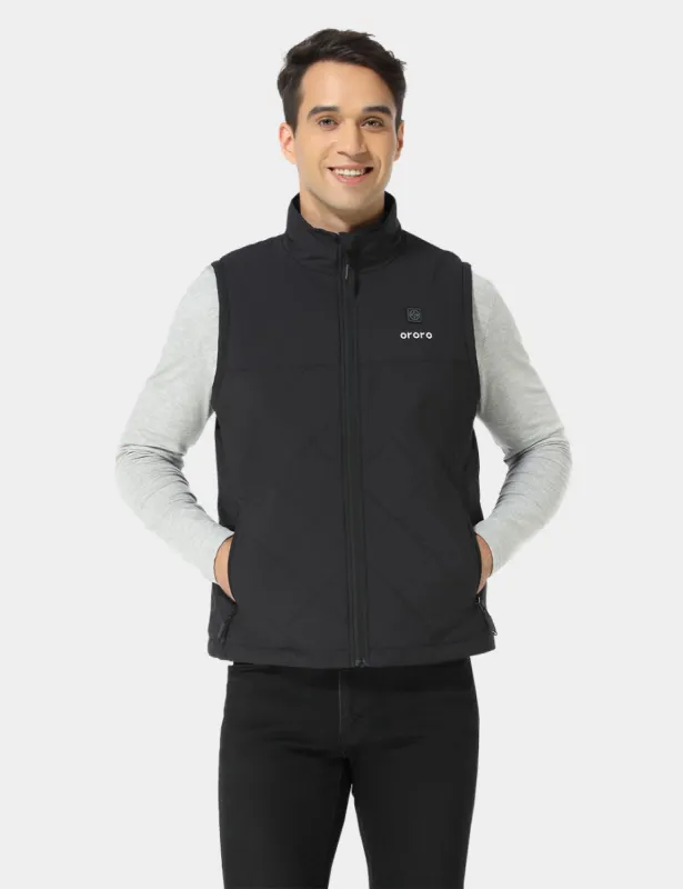 Men's Heated Quilted Vest sold by Ororo