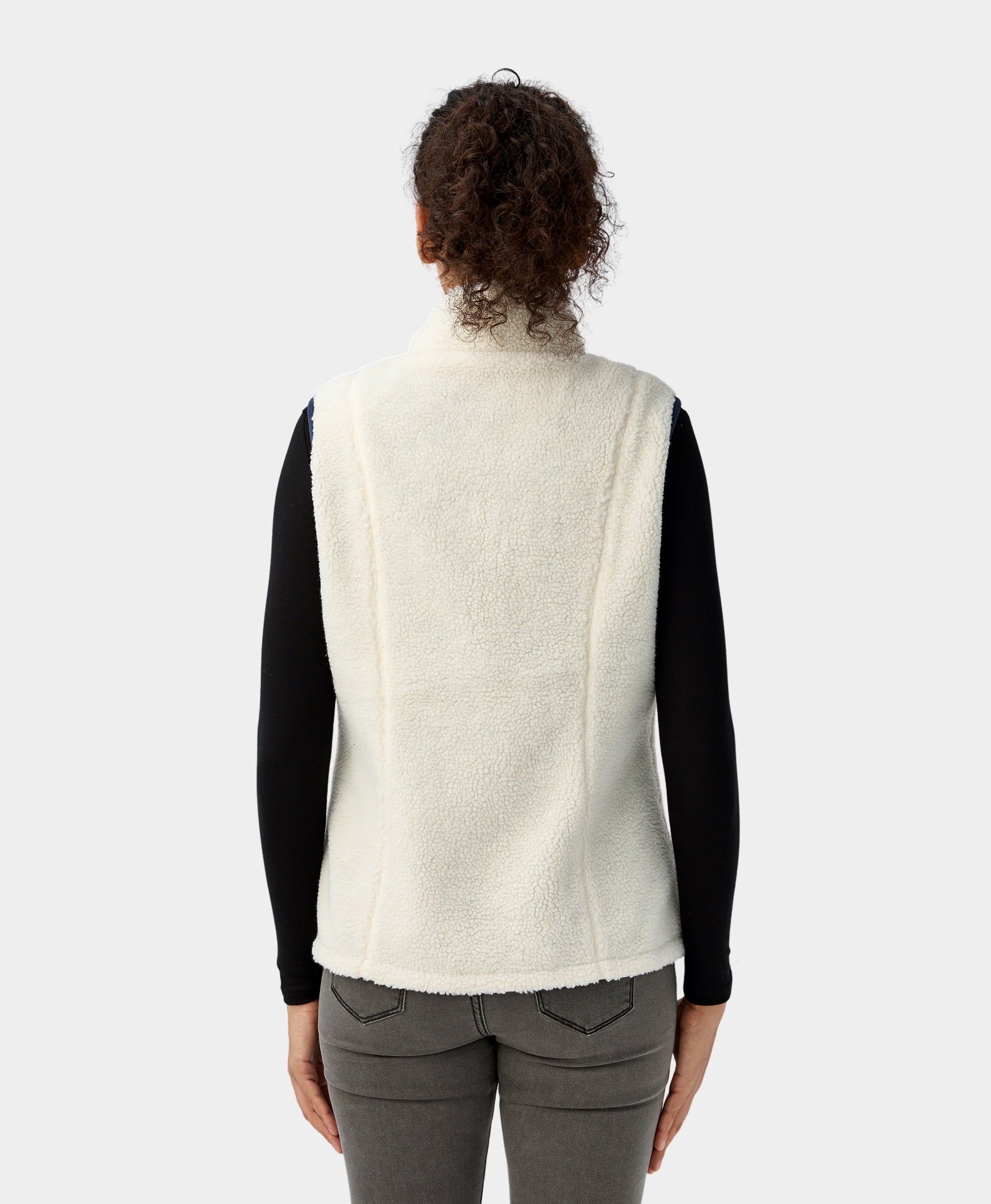 Women's Heated Recycled Fleece Vest sold by Ororo product image thumbnail 4