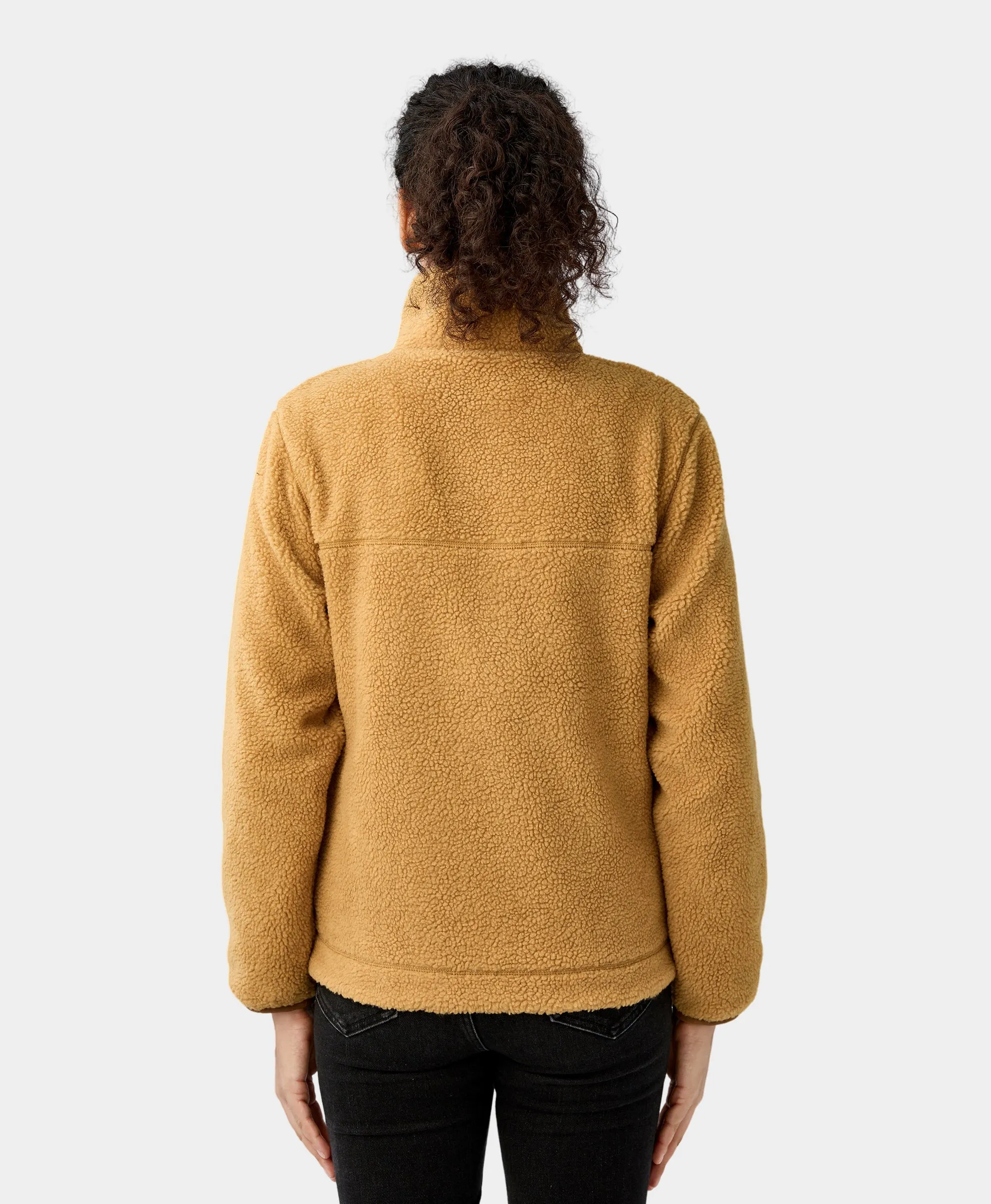 Women's Colorblock Recycled Fleece Heated Jacket (Final Sale) sold by Ororo product image thumbnail 4