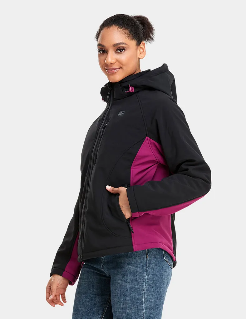 Final Sale - Women's Heated Jacket - Purple & Black (with B19G Battery) sold by Ororo product image thumbnail 3