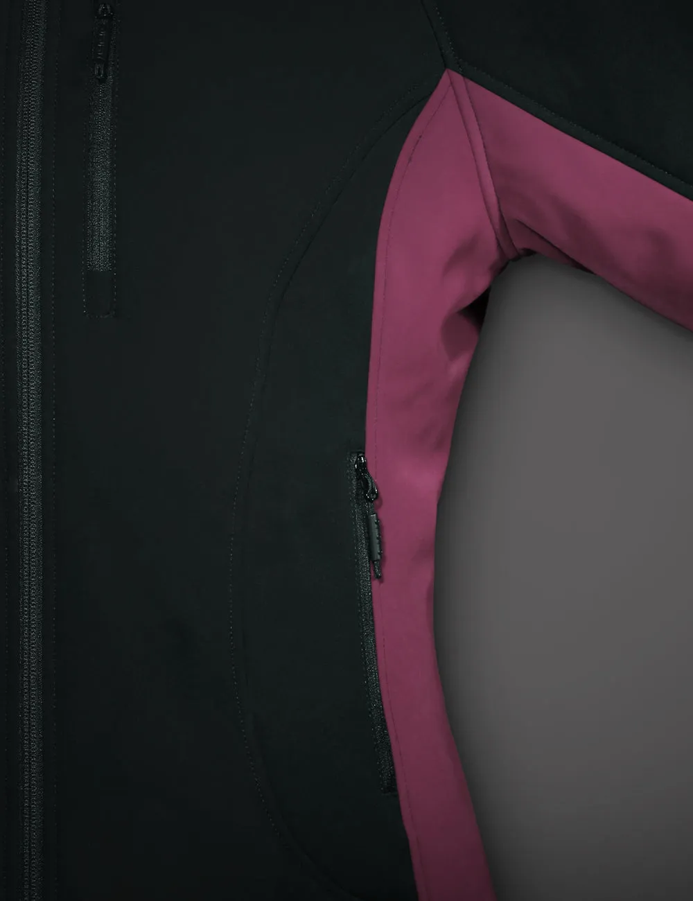 Final Sale - Women's Heated Jacket - Purple & Black (with B19G Battery) sold by Ororo product image thumbnail 5