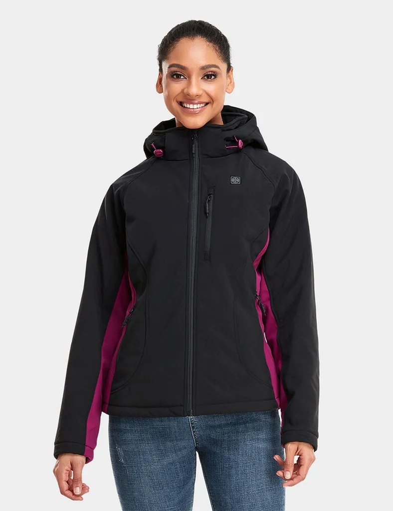 Final Sale - Women's Heated Jacket - Purple & Black (with B19G Battery) sold by Ororo product image thumbnail 2