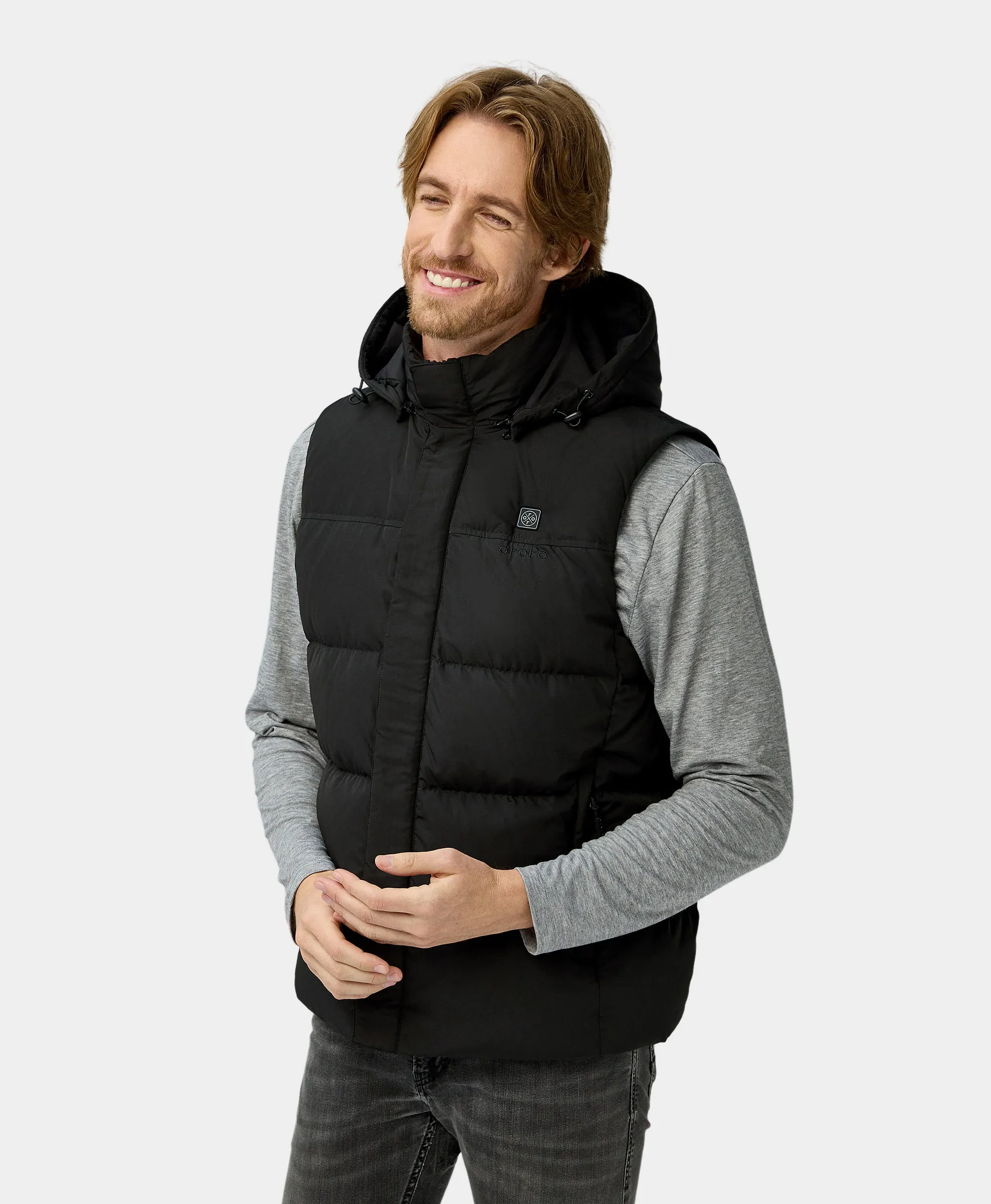 Men's Heated Down Vest (Apparel Only) sold by Ororo product image thumbnail 3