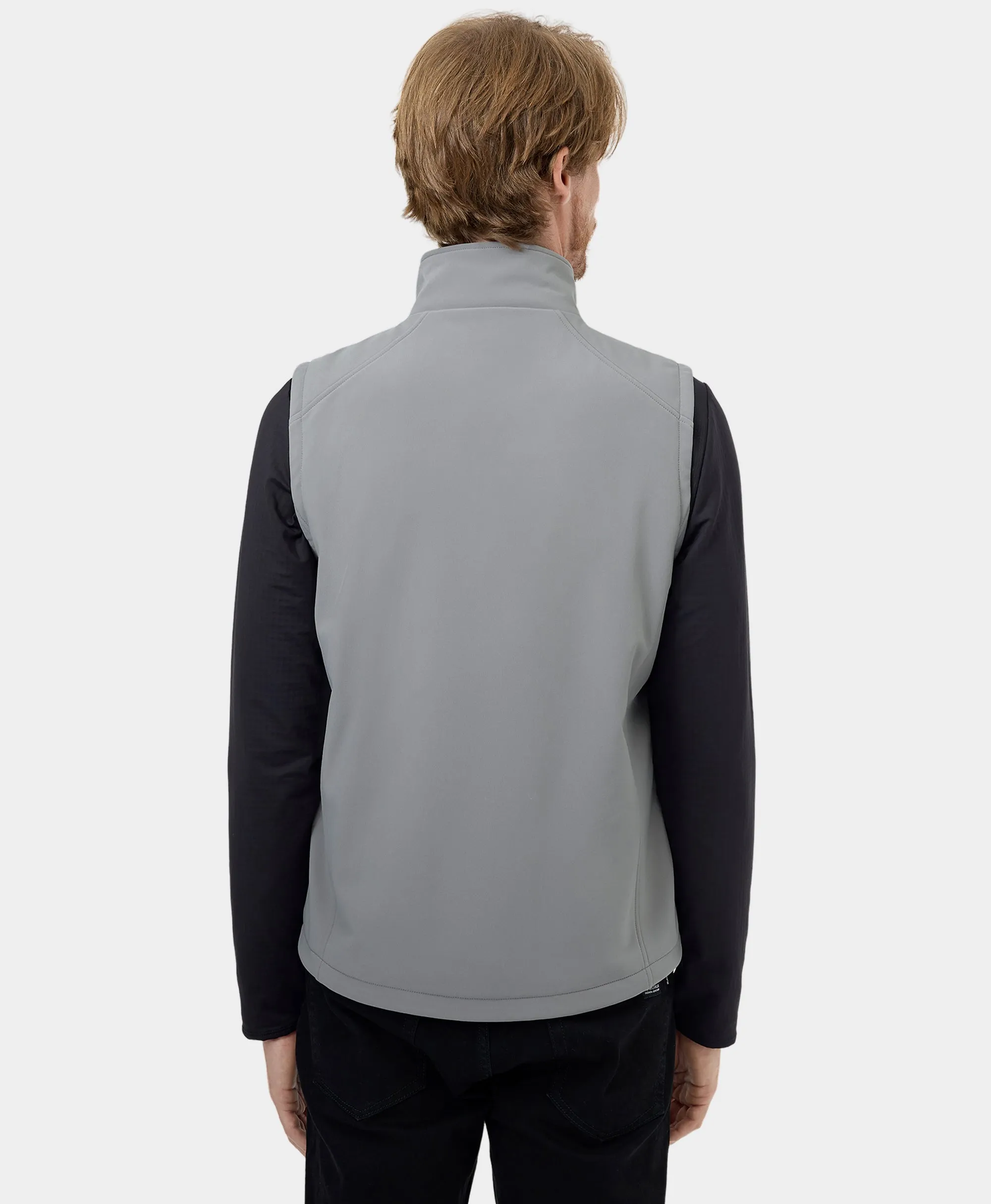 Men's Heated Softshell Vest - Lower Back Heating (Apparel Only) sold by Ororo product image thumbnail 4