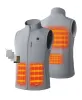 Men's Heated Softshell Vest - Lower Back Heating (Apparel Only) sold by Ororo