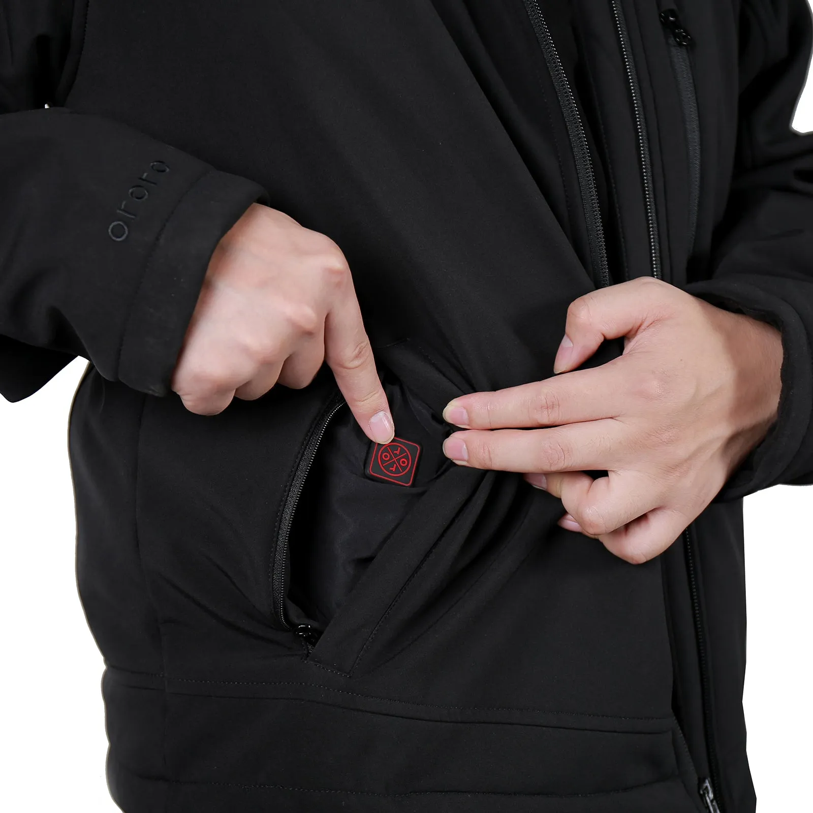 (Open-Box) Men's Heated Jacket with Pocket Heating (Battery Set Not Included) sold by Ororo product image thumbnail 3