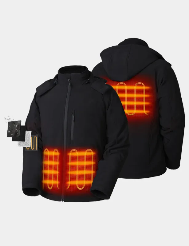 (Open-Box) Men's Heated Jacket with Pocket Heating (Battery Set Not Included) sold by Ororo
