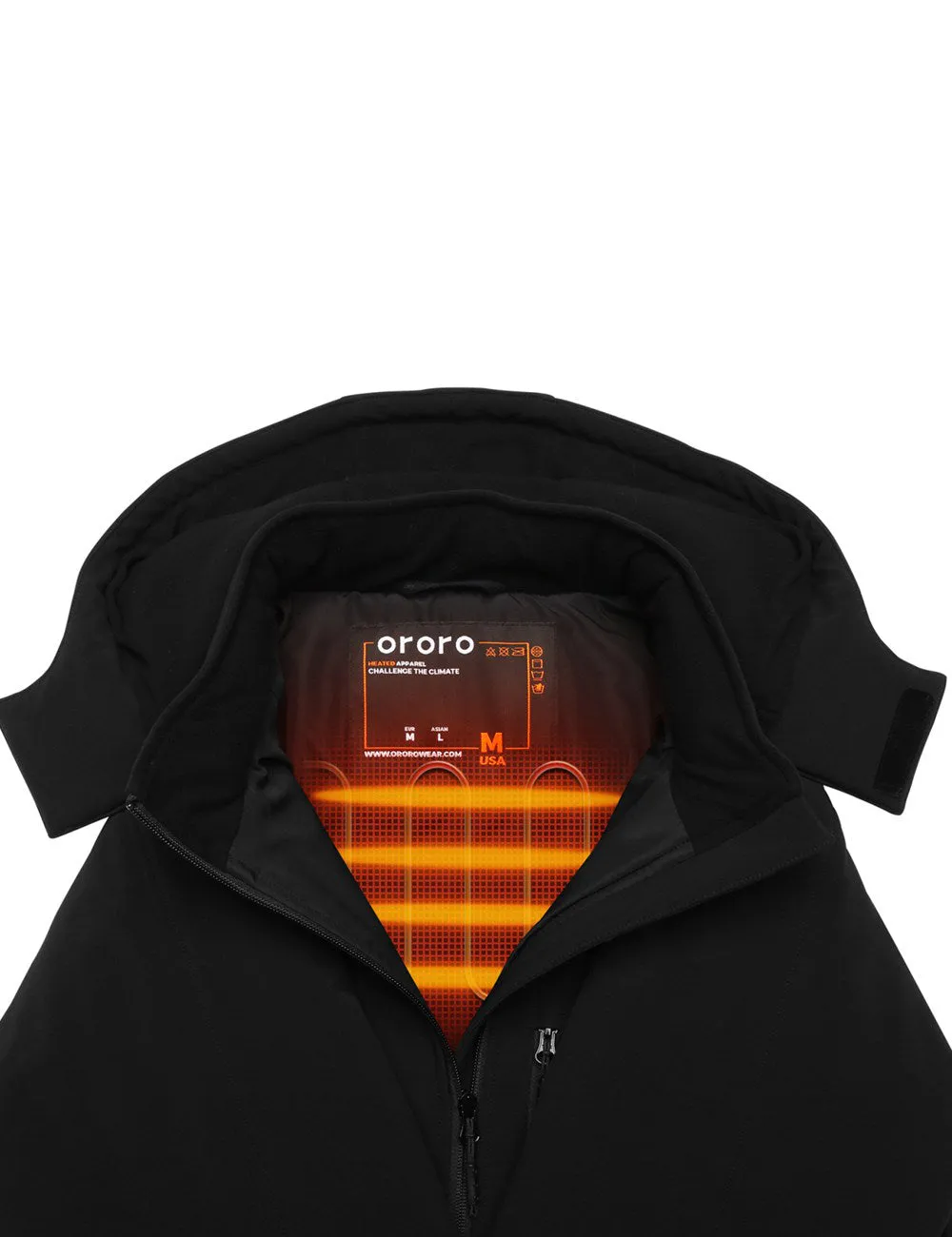(Open-Box) Men's Heated Jacket with Pocket Heating (Battery Set Not Included) sold by Ororo product image thumbnail 2