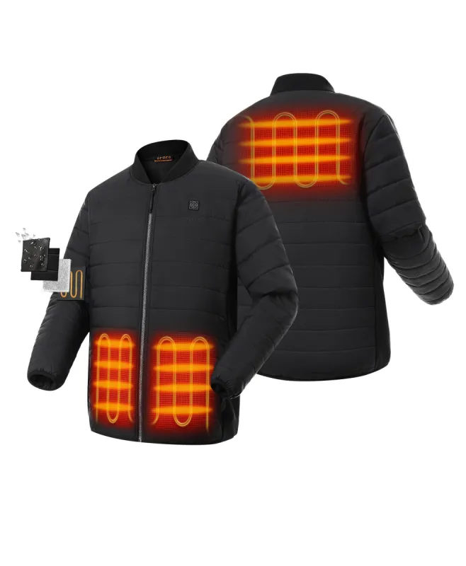 (Open-Box) PuffLyte™ Men's Heated Lightweight Jacket (Battery Set Not Included) sold by Ororo