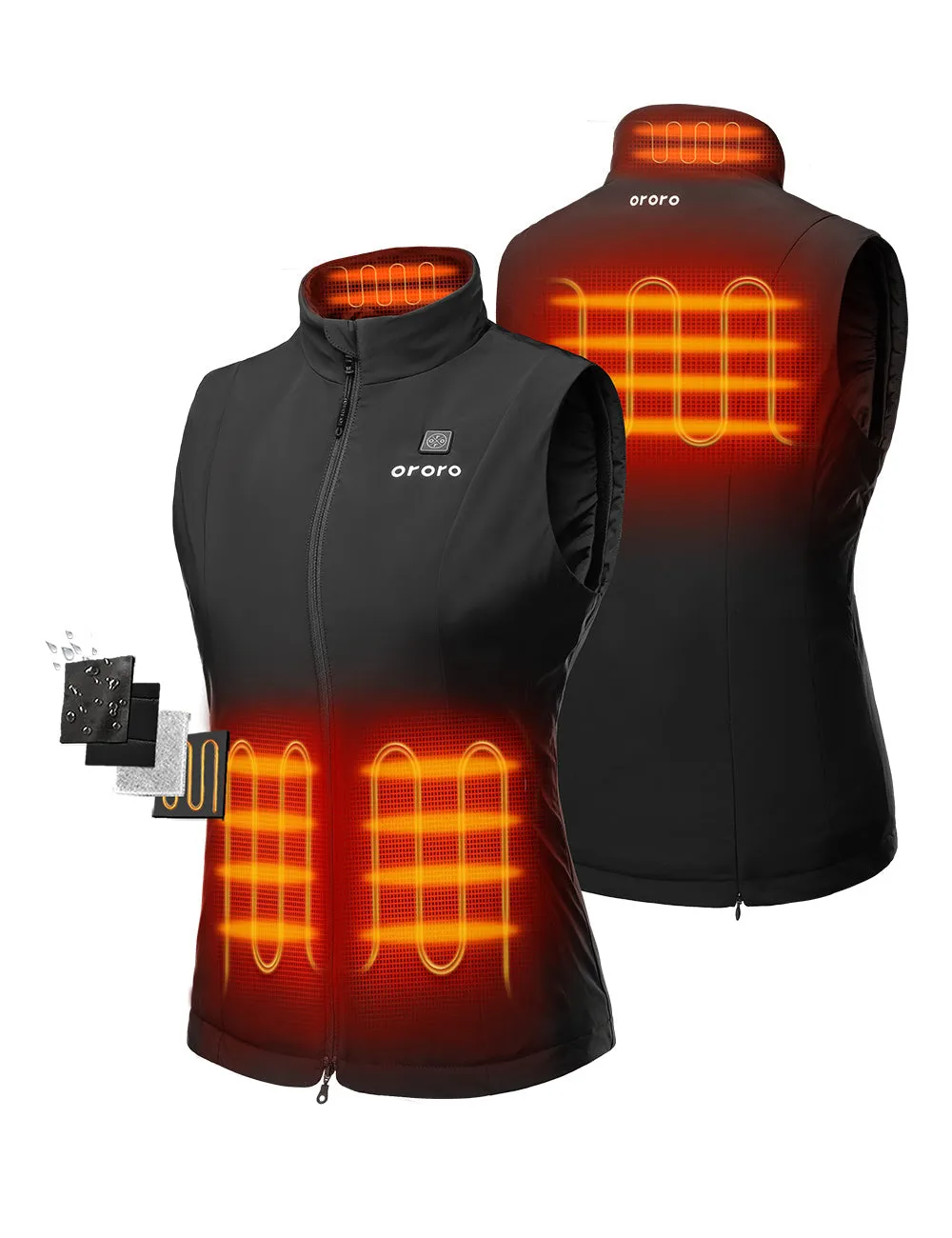 (Open-box) Women's Heated Sports Vest (Battery Set Not Included) sold by Ororo