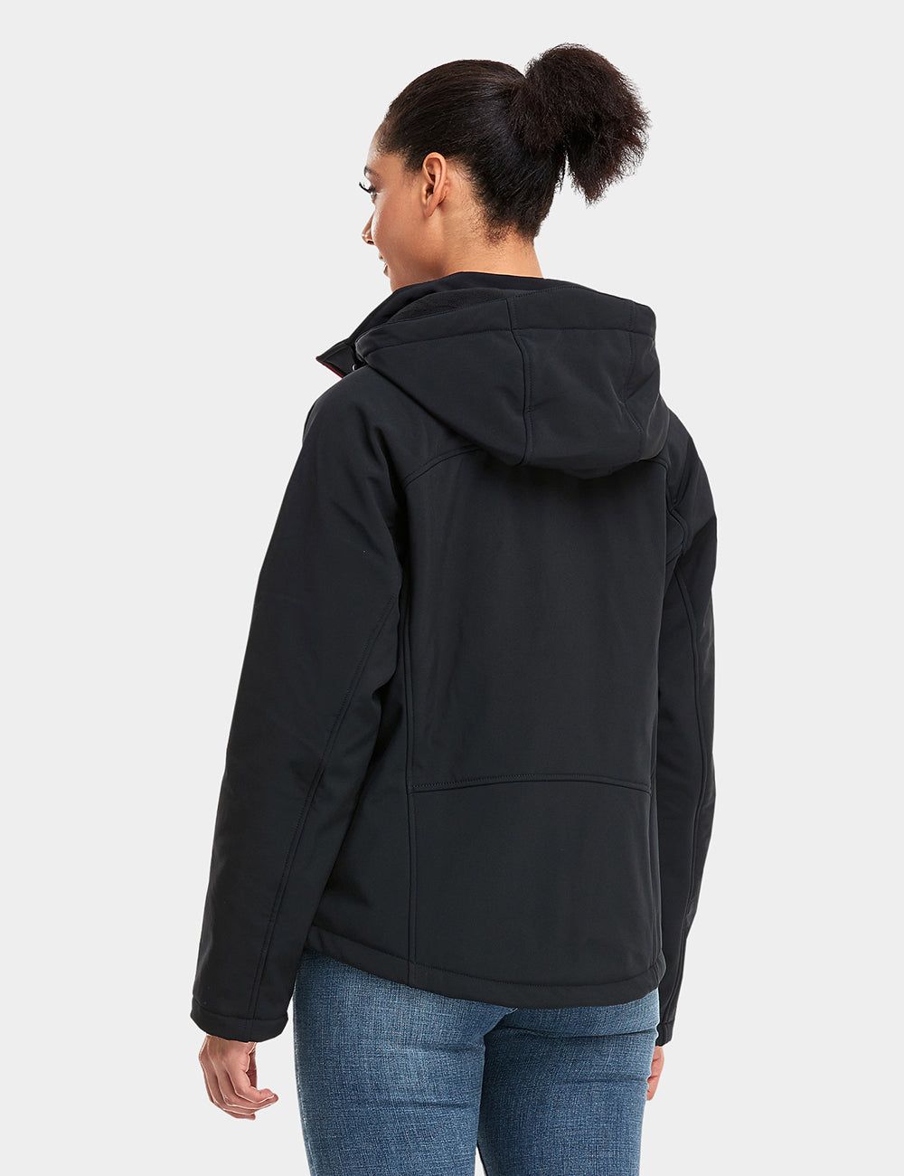 Final Sale - Women's Heated Jacket - Black & Red (with B19G Battery) sold by Ororo product image thumbnail 4