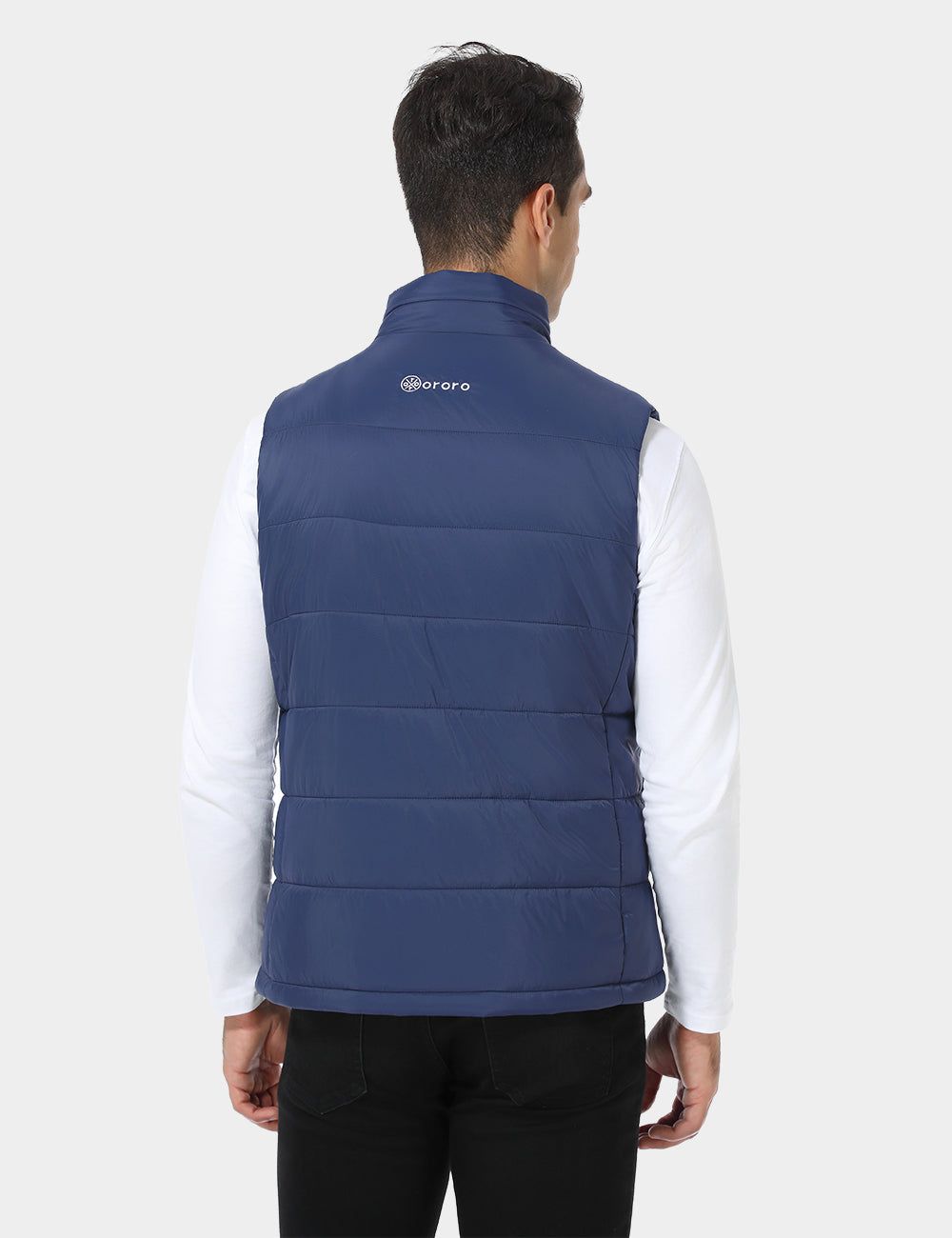 Men's Classic Heated Vest - Blue sold by Ororo product image thumbnail 5