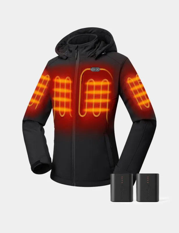 Bundle Deal - Women's Dual Control Heated Jacket (Chest Heating) & Extra PD 5K Battery sold by Ororo