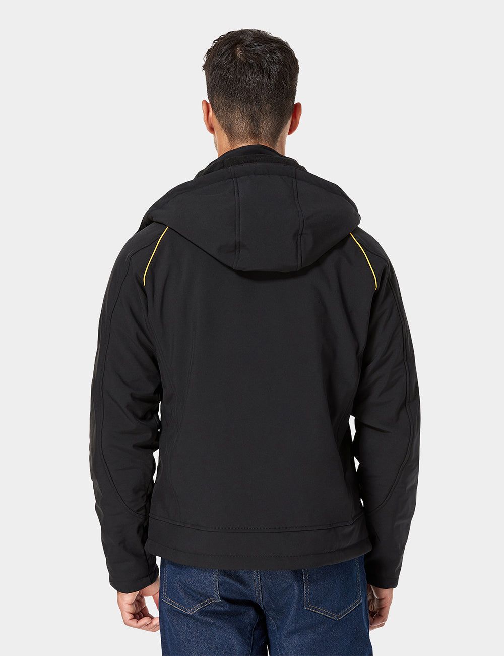 Men's Classic Heated Jacket - Black & Gold sold by Ororo product image thumbnail 4