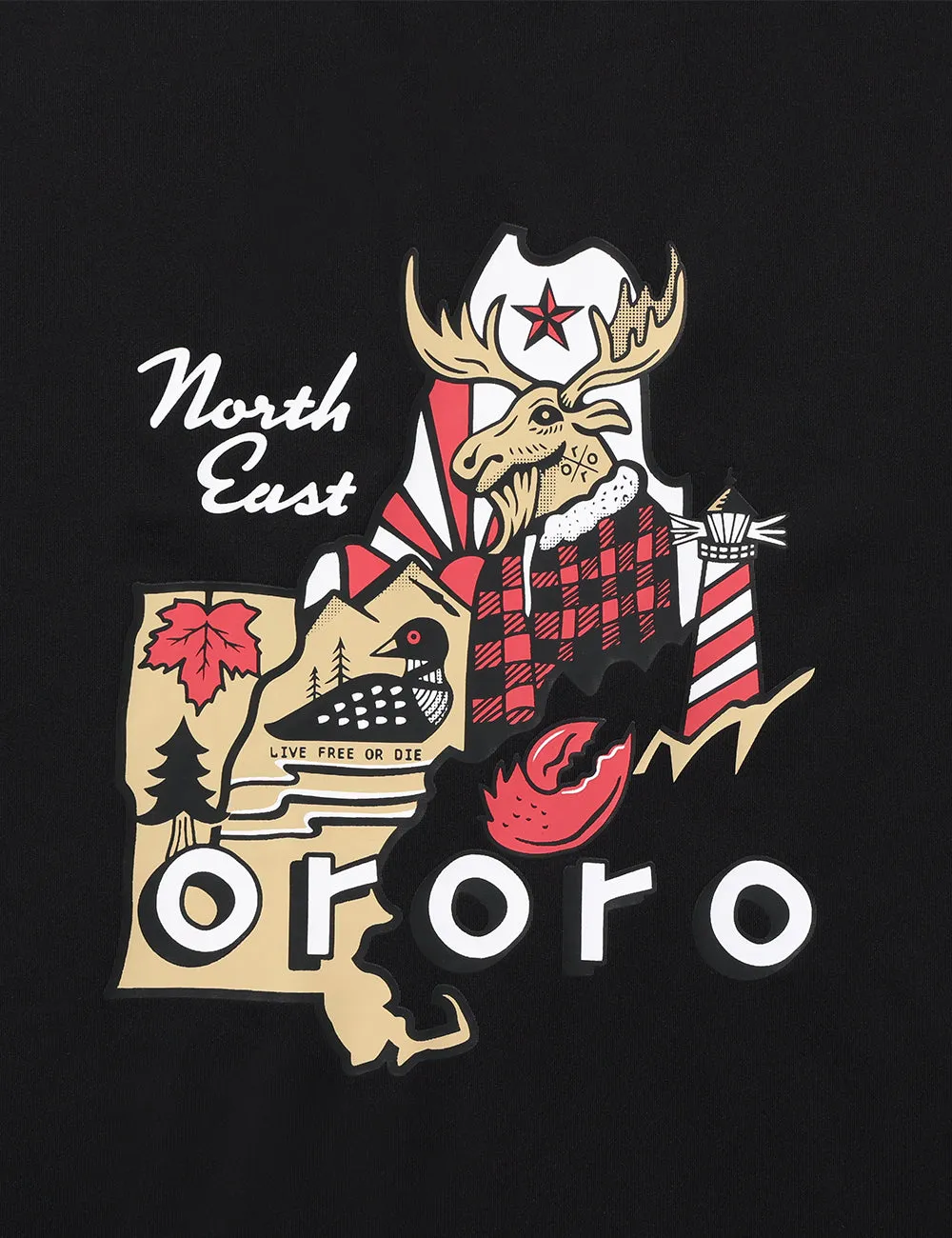 Final Sale - Northeast Unisex Quick Dry T-Shirt sold by Ororo product image thumbnail 4