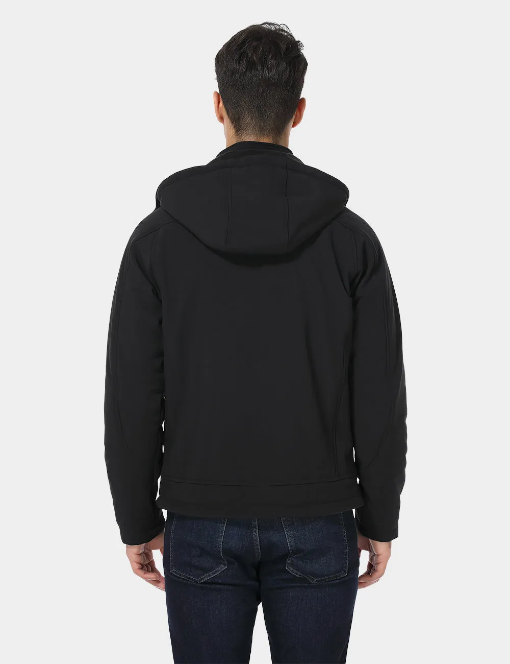 Final Sale - Men's Classic Heated Jacket with B19G Battery - Black & Blue sold by Ororo product image thumbnail 4