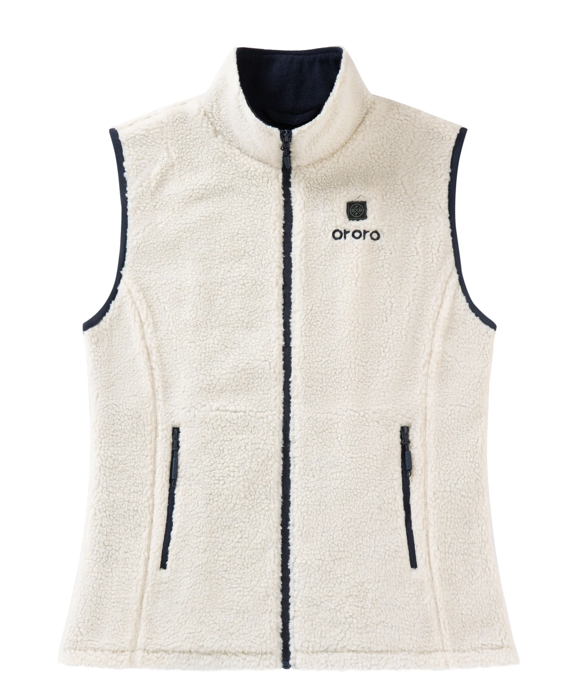 (Open-box) Women's Heated Recycled Fleece Vest (Battery Set Not Included) sold by Ororo product image thumbnail 5